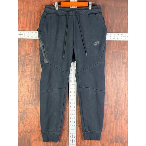 Nike Tech Fleece Sportswear NSW Jogger Pants Sweatpants Athleisure Black Large - Picture 2 of 11
